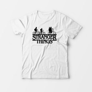 Stranger Things Bike T Shirt Upside Down 3