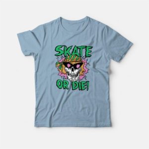 Stranger Things Skate Or Die T Shirt 3