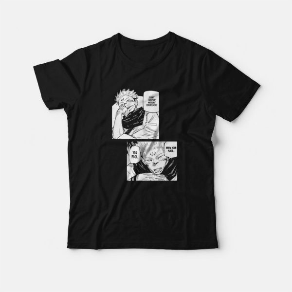 Sukuna Ryomen Jujutsu Kaisen Know Your Pace T-Shirt