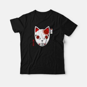 Tanjiro Kamado Mask Demon Slayer T-Shirt Tanjiro Kamado Mask Demon Slayer T-Shirt