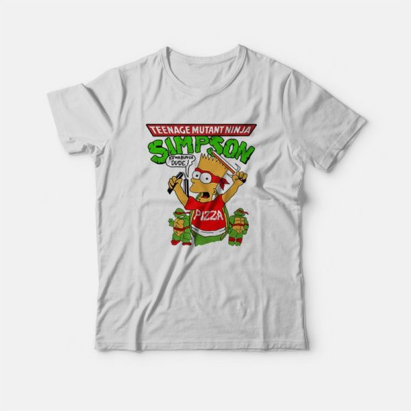 Teenage Mutant Ninja Simpson T-Shirt