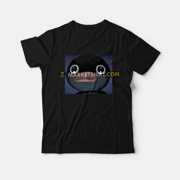 Terrified Pingu Noot Noot T-Shirt