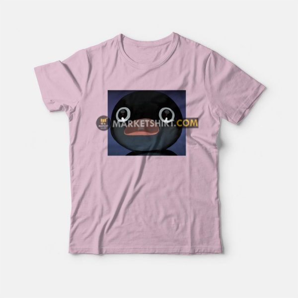 Terrified Pingu Noot Noot T-Shirt