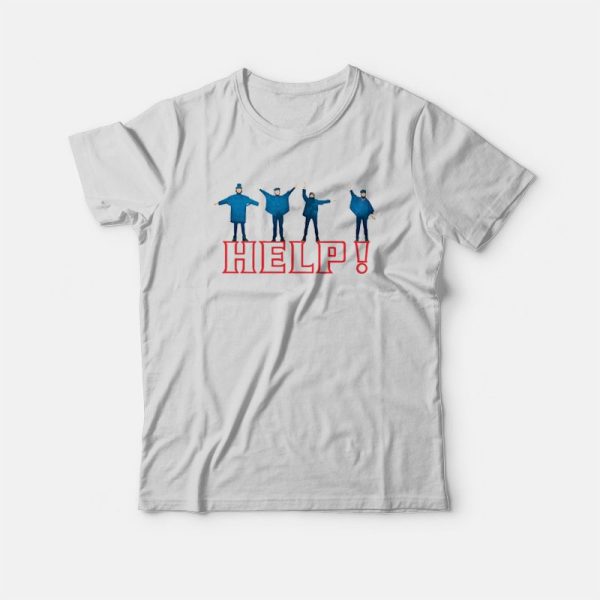 The Beatles Help Album Cover T-Shirt