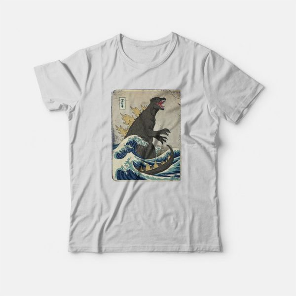 The Great Godzilla off Kanagawa T-Shirt