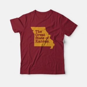The Great State Of Kansas T-Shirt The Great State Of Kansas T-Shirt