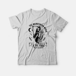 The Mainstream Media Is The Virus Vintage T-Shirt 2 The Mainstream Media Is The Virus Vintage T Shirt 3