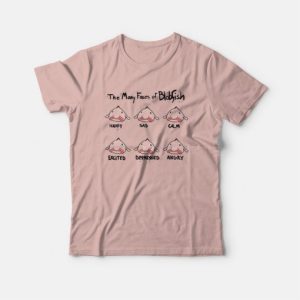 The Many Faces Of Blobfish T shirt 4