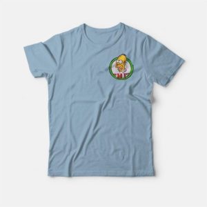 The Simpsons Homers Corporate Logo T Shirt 4