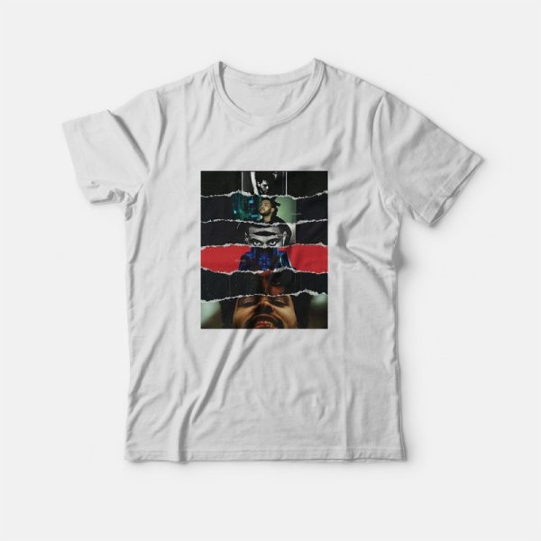 The Weeknd All Album Custom on T-Shirt