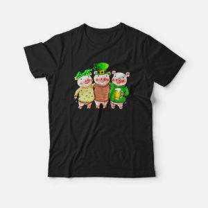 Three Little Pigs Saint Patrick’s Day T-Shirt Three Little Pigs Saint Patrick’s Day T-Shirt