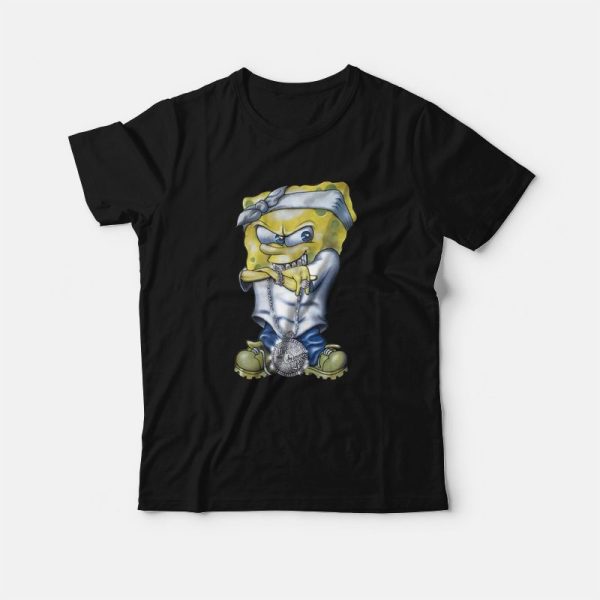 Thug Spongebob Squarepants T-Shirt