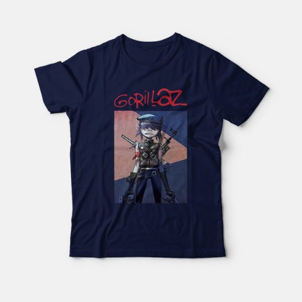 Timothee Chalamet Gorillaz T-shirt