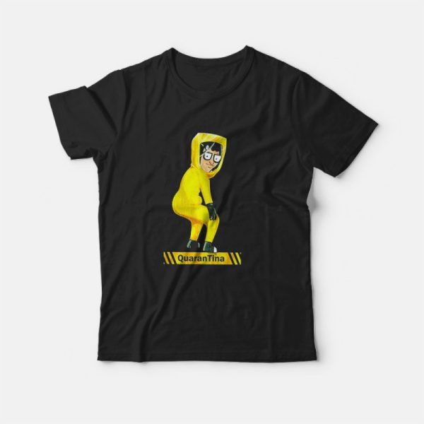 Tina Burgers QuaranTina Protective Clothing T-Shirt