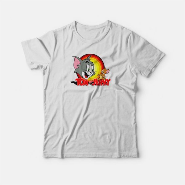 Tom And Jerry Cartoon T-shirt