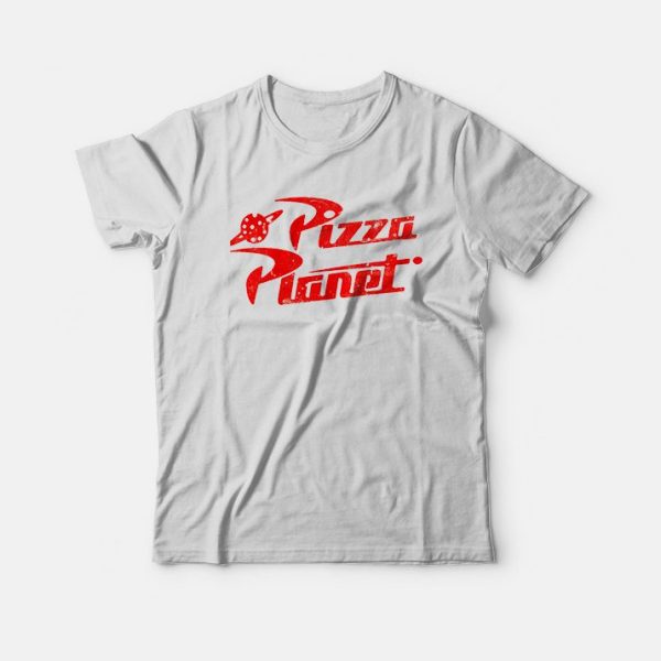 Toy Story Pizza Planet Logo Graphic T-Shirt