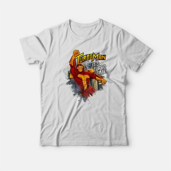 TurboMan It’s Turbo Time T-shirt