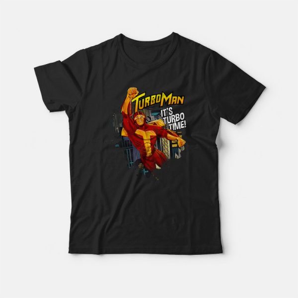 TurboMan It’s Turbo Time T-shirt