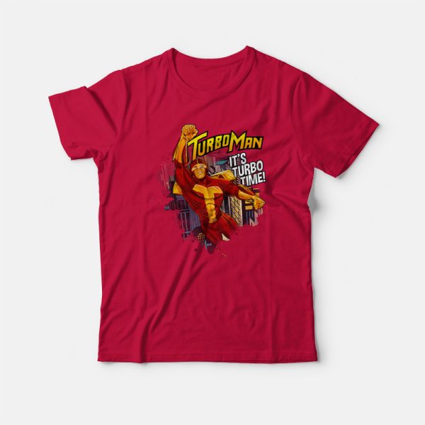 TurboMan It’s Turbo Time T-shirt