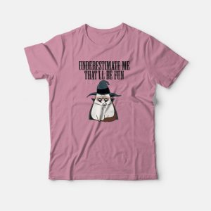 Underestimate Me That'll Be Fun Grumpy Cat Witch T-shirt 2 Underestimate Me Thatll Be Fun Grumpy Cat Witch T shirt 3