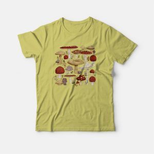 Vintage Mushroom T-shirt 2 Vintage Mushroom T shirt 3
