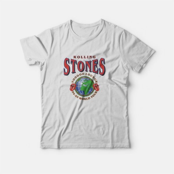 Vintage Rolling Stones Voodoo Lounge World Tour T-Shirt