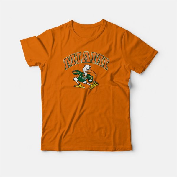 Vintage University Of Miami Hurricanes T-shirt