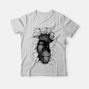 Wall Titan Attack On Titan Anime T-Shirt Wall Titan Attack On Titan Anime T-Shirt