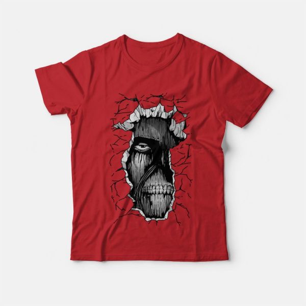 Wall Titan Attack On Titan Anime T-Shirt