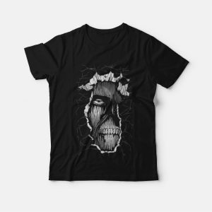 Wall Titan Attack On Titan Anime T Shirt 3