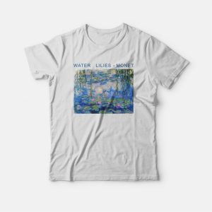 Water Lilies Monet T-shirt Water Lilies Monet T-shirt