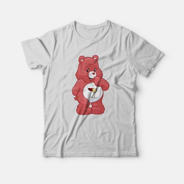 Wine Care Bear T-Shirt