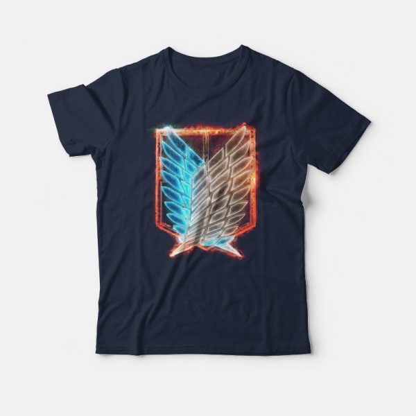 Wings Of Freedom Flame T-shirt