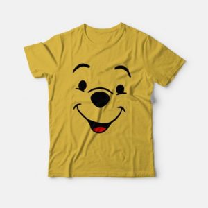 Winnie The Pooh Face T Shirt 3