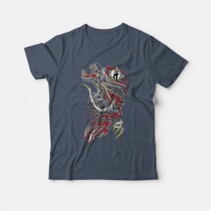 Yakuza Dragon Of Dojima Kazuma Kiryu Tattoo T-shirt Yakuza Dragon Of Dojima Kazuma Kiryu Tattoo T-shirt