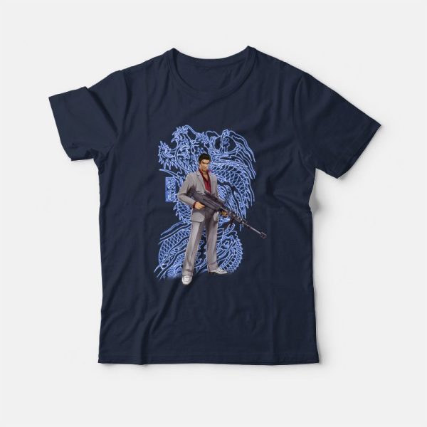 Yakuza Kazuma Kiryu Dragon Of Dojima T-shirt