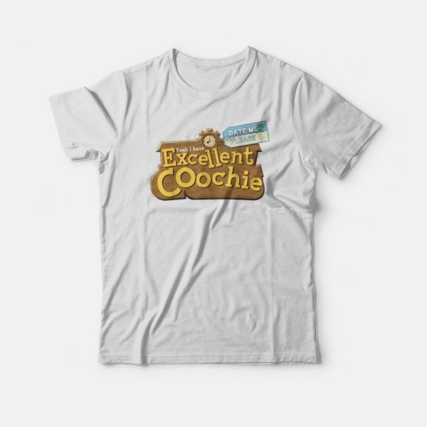 Yeah I Have Excellent Coochie Date Me Please T-shirt