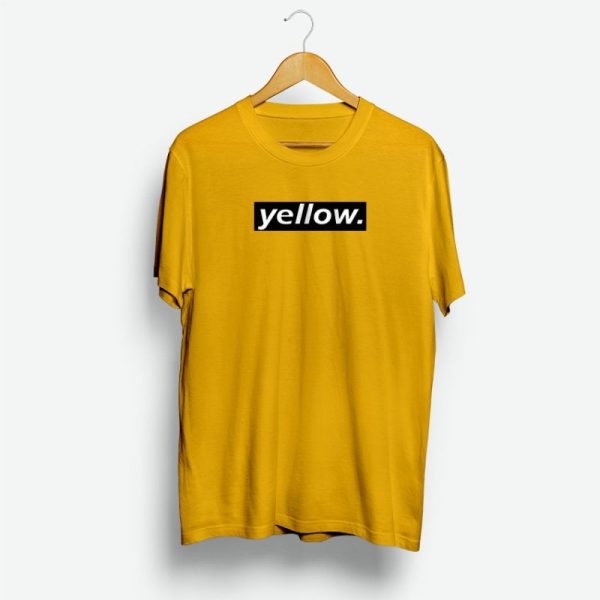 Yellow Box Logo Shirt