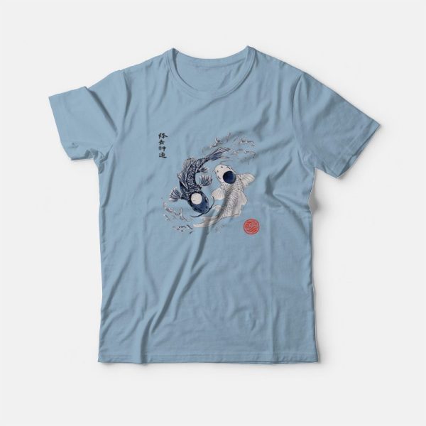 Yin-Yang Koi Fish Avatar The Last Airbender T-Shirt