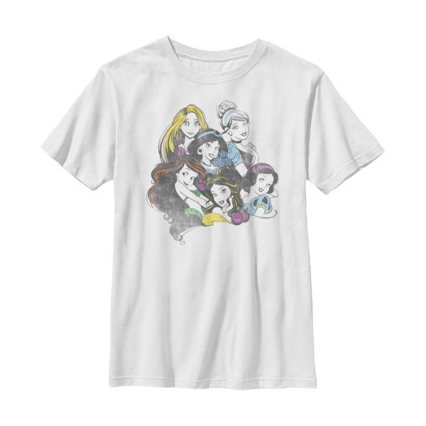 Boy_s Disney Princesses Vintage Heroines T-Shirt