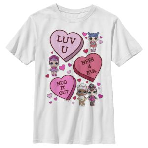 Boy_s L.O.L Surprise Candy Heart Love T-Shirt