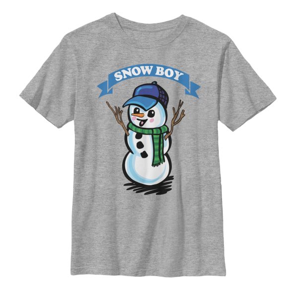 Boy_s Lost Gods Christmas Snow Boy T-Shirt