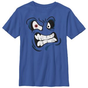 Boy_s Lost Gods Halloween Angry Monster Face T-Shirt