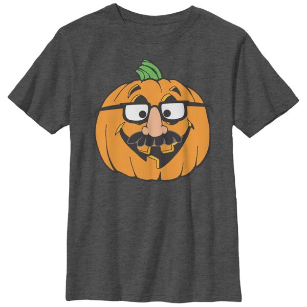 Boy_s Lost Gods Halloween Pumpkin Disguise T-Shirt