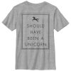 Boy_s Lost Gods Should Have Been a Unicorn T-Shirt