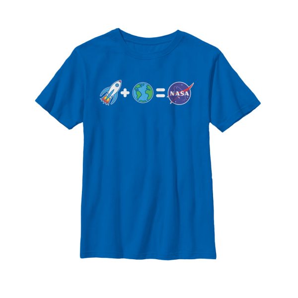 Boy_s NASA Emoji Space Equation T-Shirt