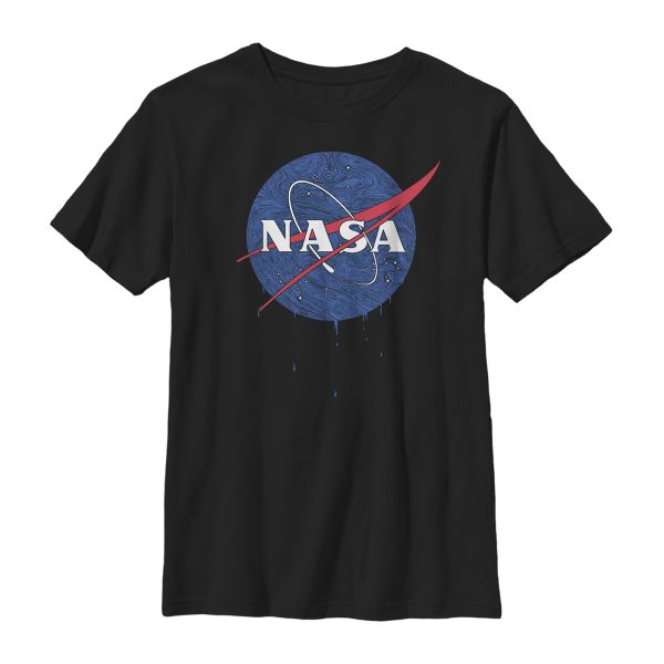 Boy_s NASA Galactic Swirl Logo T-Shirt