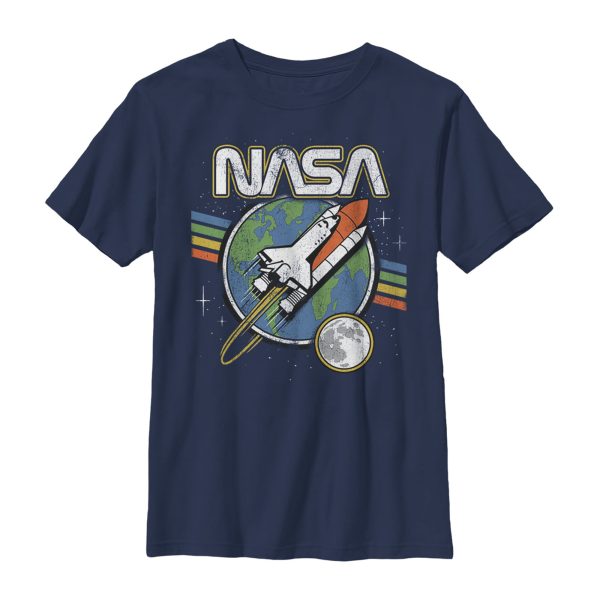 Boy_s NASA Retro Rocket Launch T-Shirt