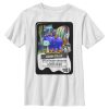 Boy_s R.I.P. Rainbows in Pieces Dann Ville Unicorn Card T-Shirt
