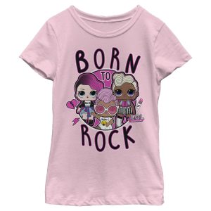 Girl_s L.O.L Surprise Born to Rock Babies T-Shirt